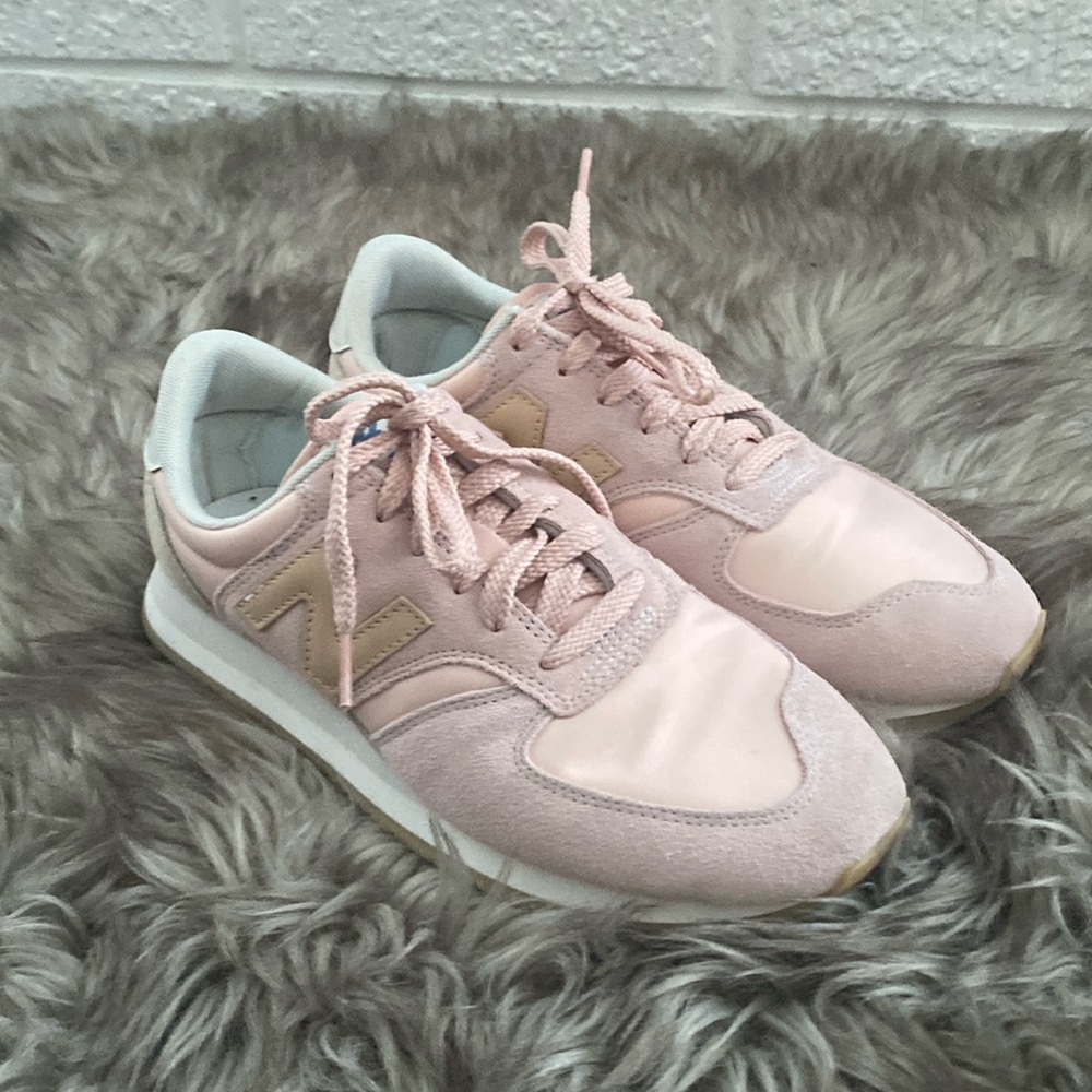 New Balance Pink and Tan Women's Sneakers